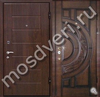 Квартирная элитная дверь с виноритом - купить от производителя Мосдвери Квартирная элитная дверь с виноритом