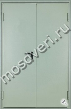 Дверь двустворчатая равнопольная с окраской нитроэмалью - купить от производителя Мосдвери Дверь двустворчатая равнопольная с окраской нитроэмалью